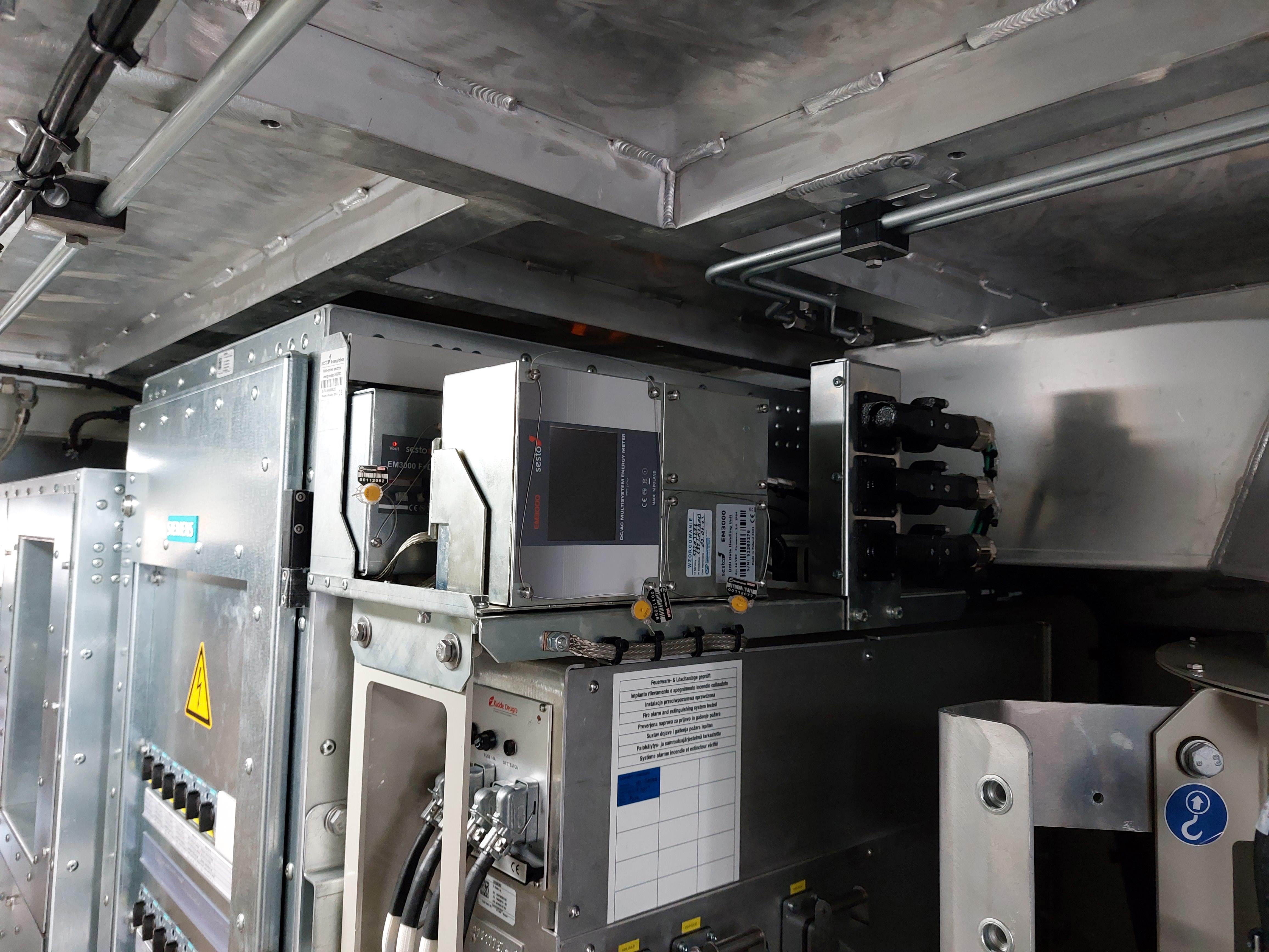 Energy measurements for railway
