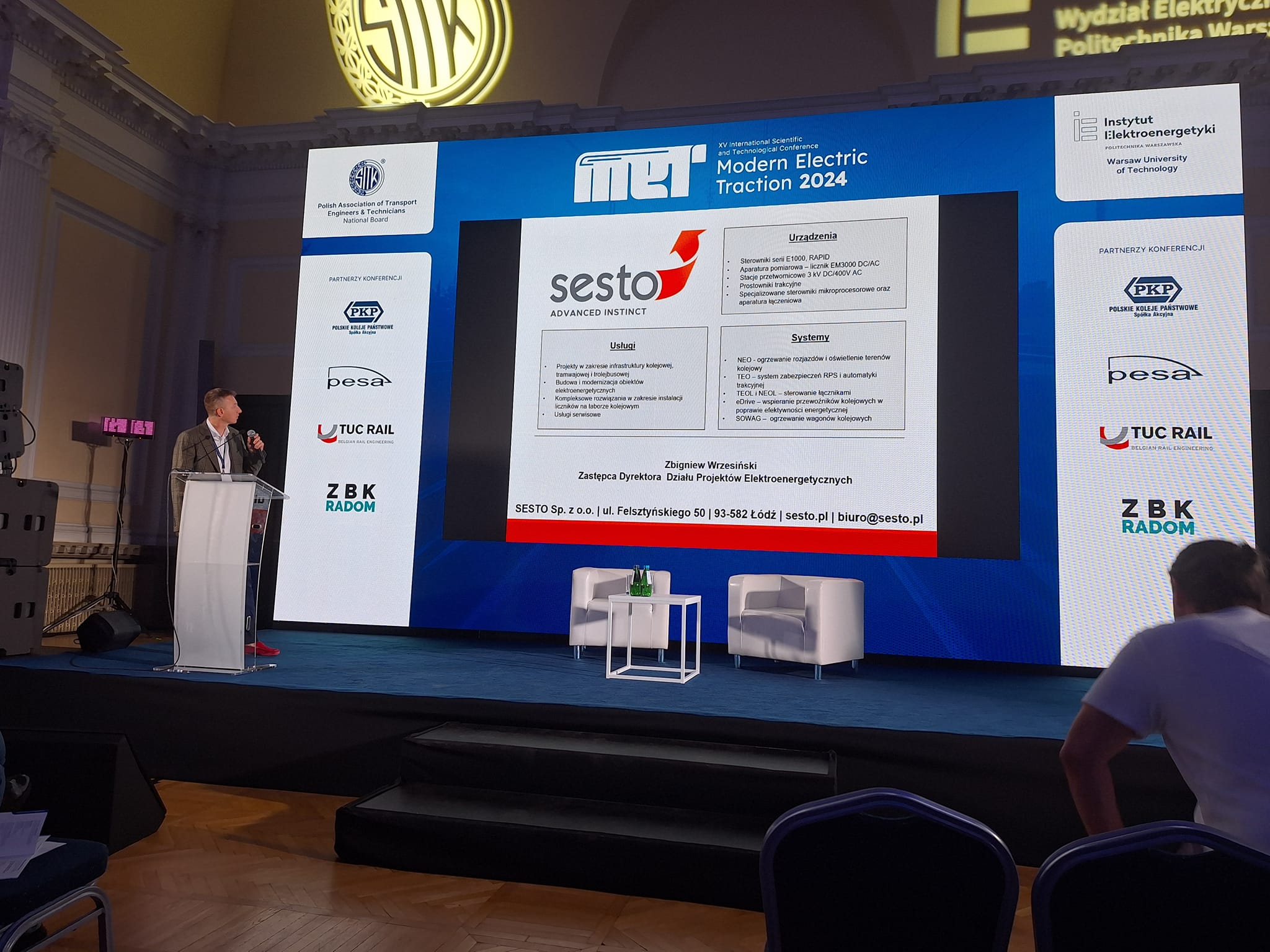 Sesto as a Golden Partner of the 15th International Scientific and Technical Conference MET 2024!