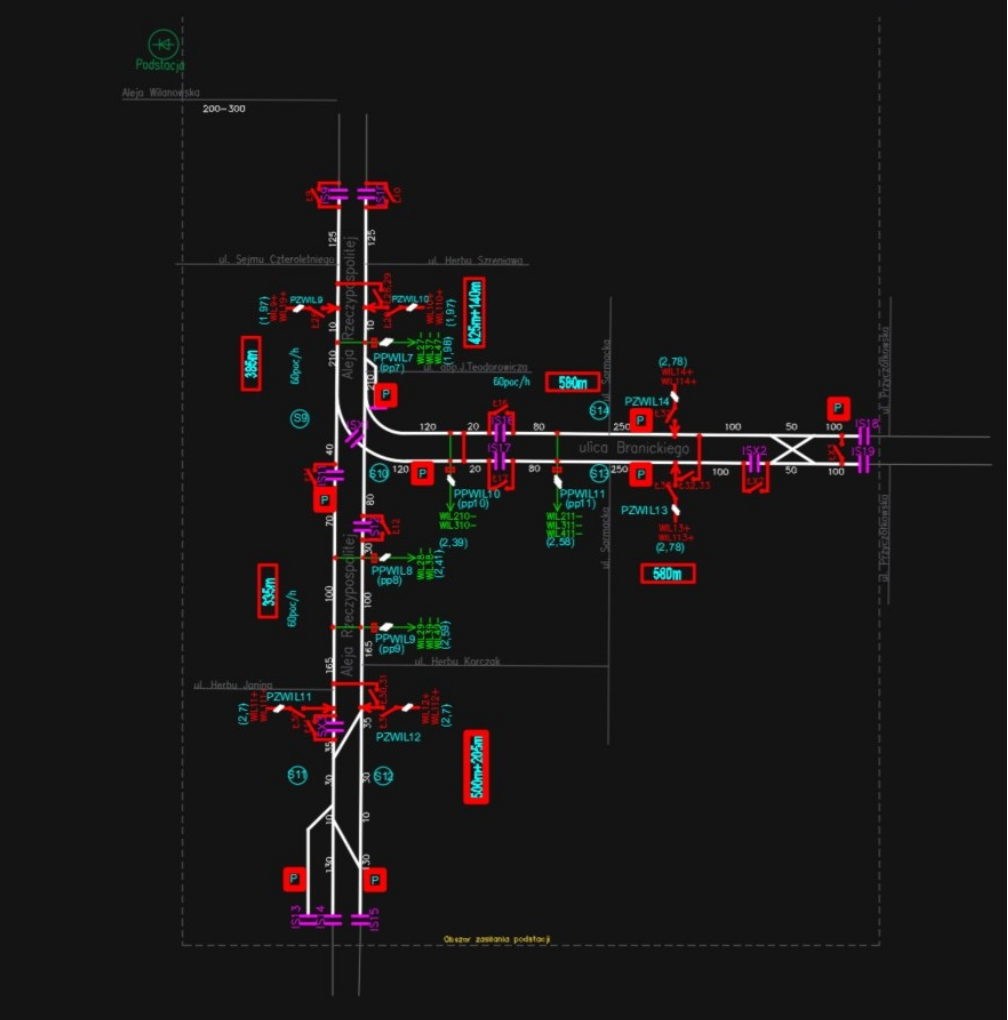 Comprehensive design services in the field of public transport